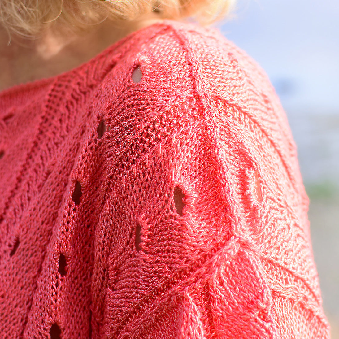 Skacel Sunrise Toss-on Tee Jumper Knitting Pattern