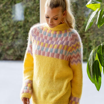 Emila Sweater in Viking of Norway Alpaca Bris PDF