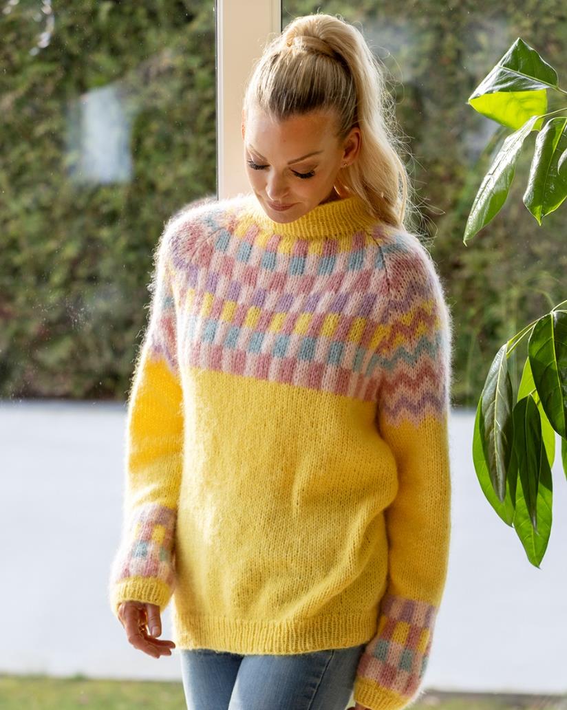 Emila Sweater in Viking of Norway Alpaca Bris PDF