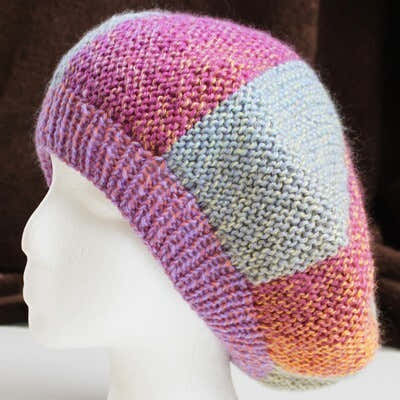 Jojoland Eight Pie Tam Hat Knitting Pattern