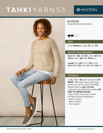 Tahki Yarns Rainier PDF