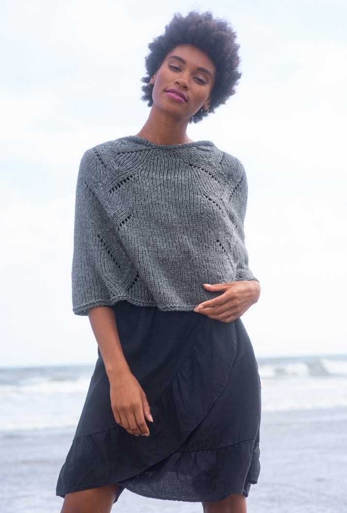 Tyria Cape Knitting Pattern