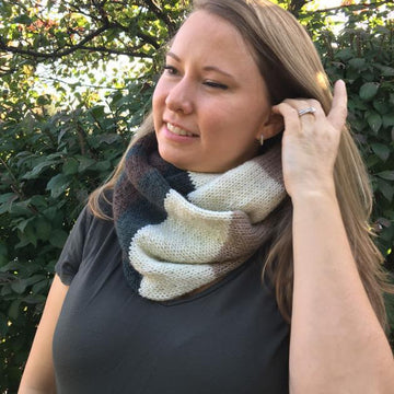 Plymouth Yarn Tubular Cowl Knitting Pattern