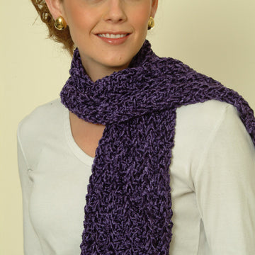 Luscious Scarf in Plymouth Yarn Sinsation - F105 - PDF