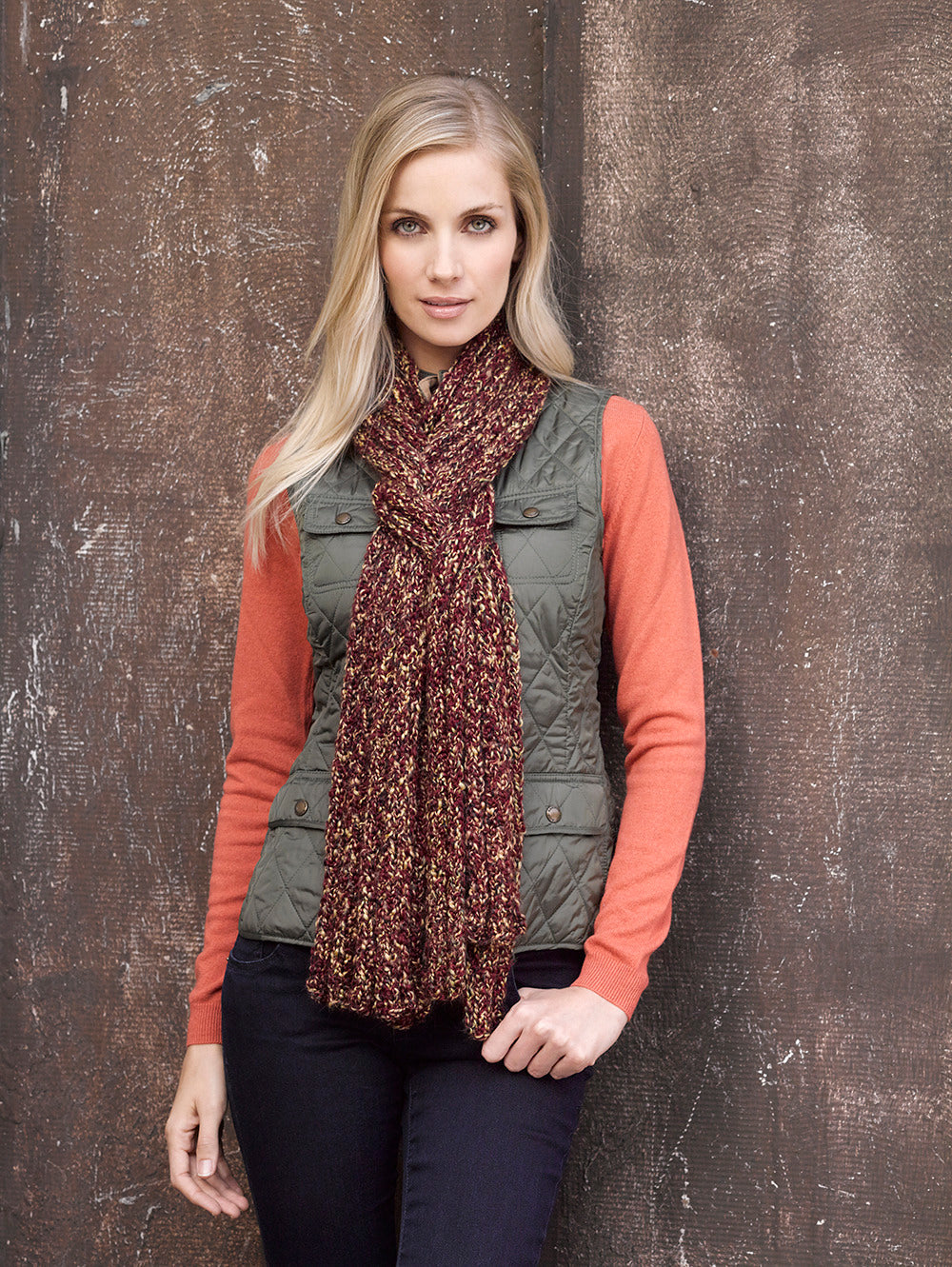 Braided Scarf Knitting Pattern