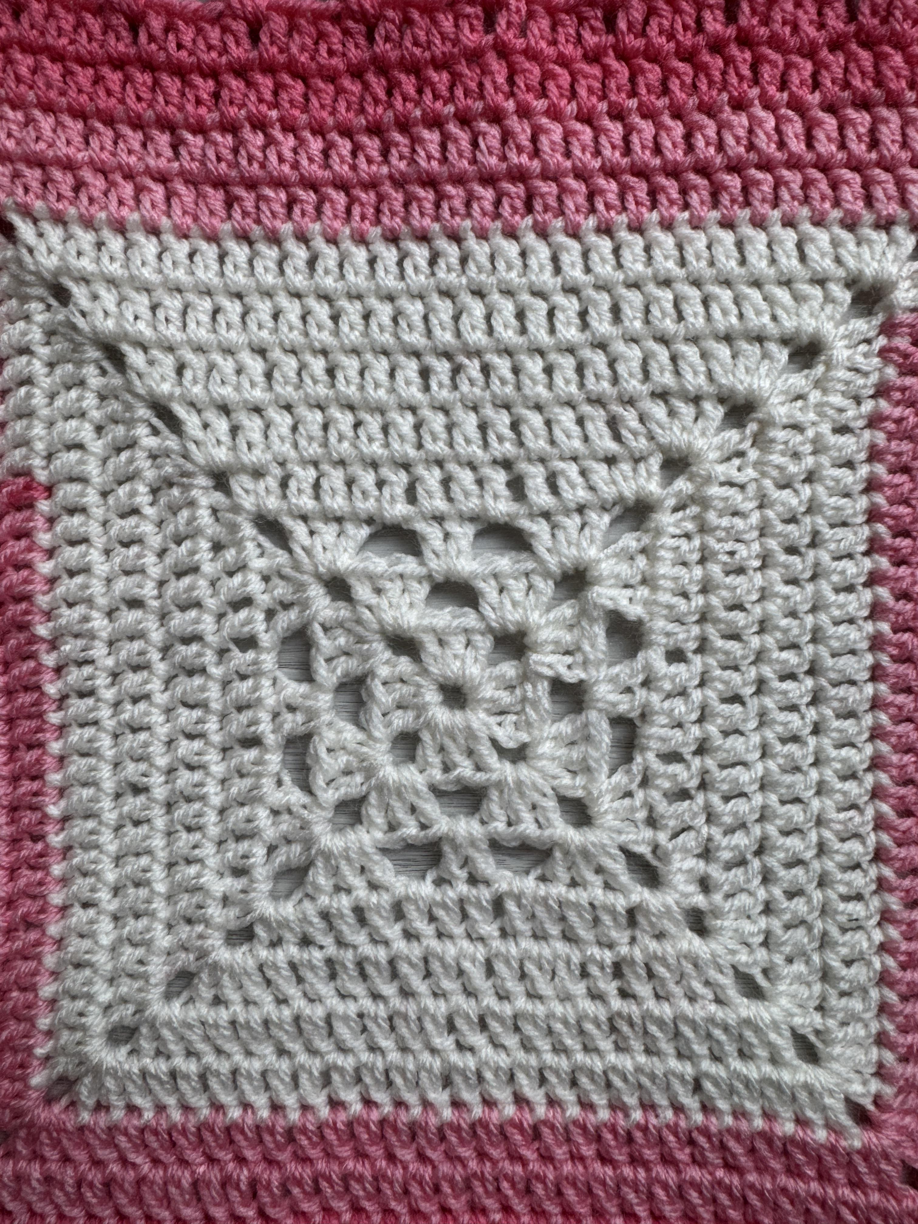 Easy Beginner's Squared and Beautiful Baby Blanket