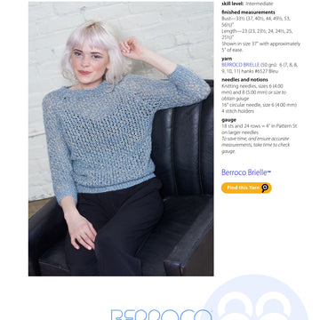 Berroco Yonne Jumper Knitting Pattern