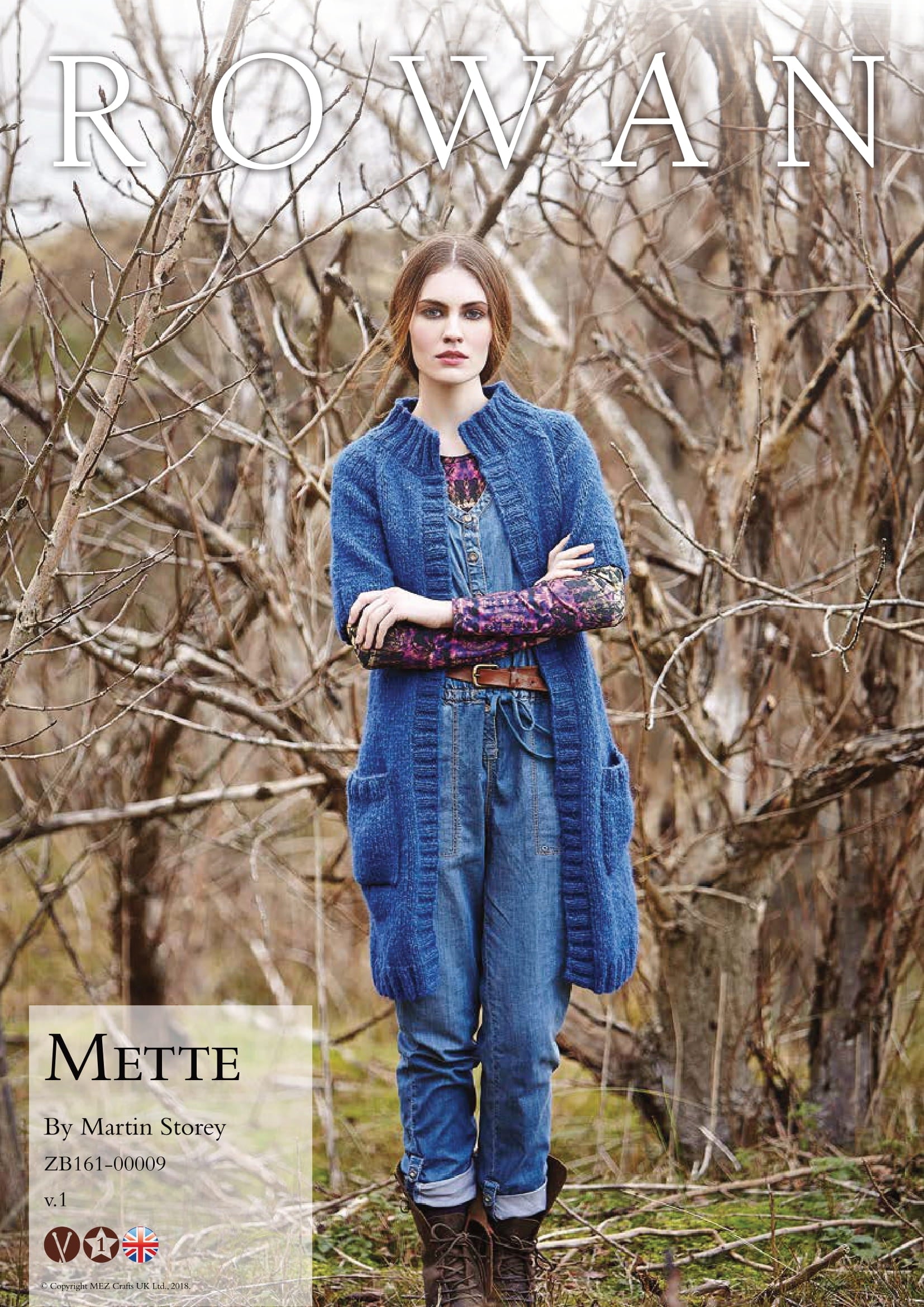 Rowan Mette Cardigan Knitting Pattern