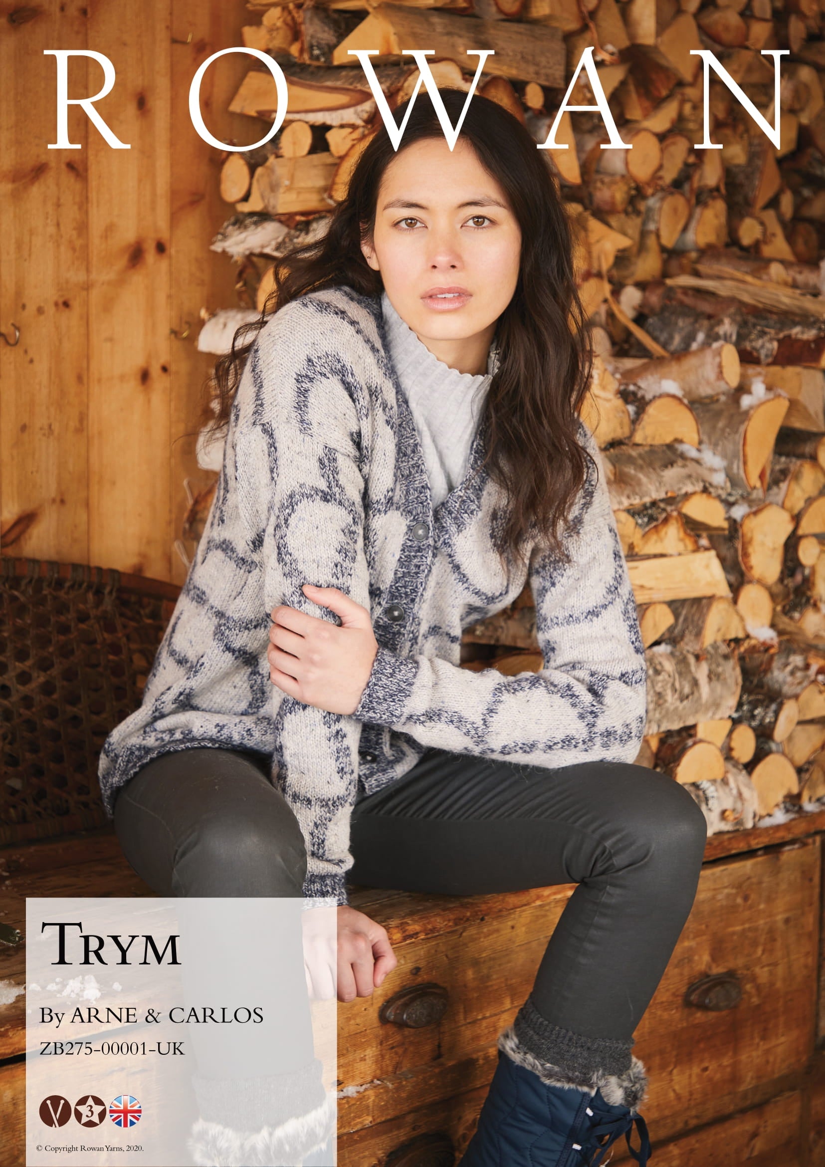 Rowan Trym Cardigan Knitting Pattern
