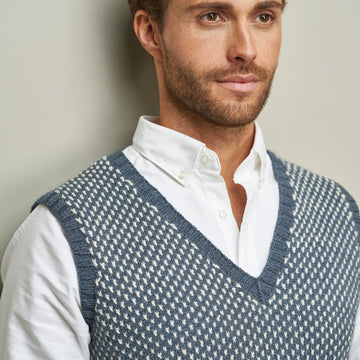Amos Waistcoat in Rowan Island Blend Fine - ZB296-00004-UK - PDF