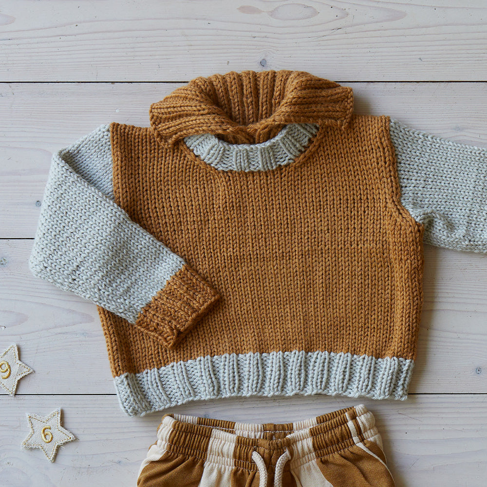 Debbie Bliss Wren Sweater, Scarf and Beret Set Knitting
