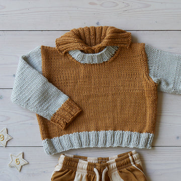 Debbie Bliss Wren Sweater, Scarf and Beret Set Knitting