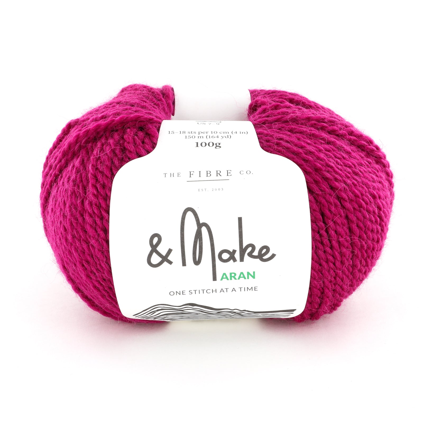 The Fibre Co. &Make Aran Yarn - Wool Worsted