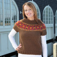 Valley Yarns Monarda Pullover Knitting Pattern