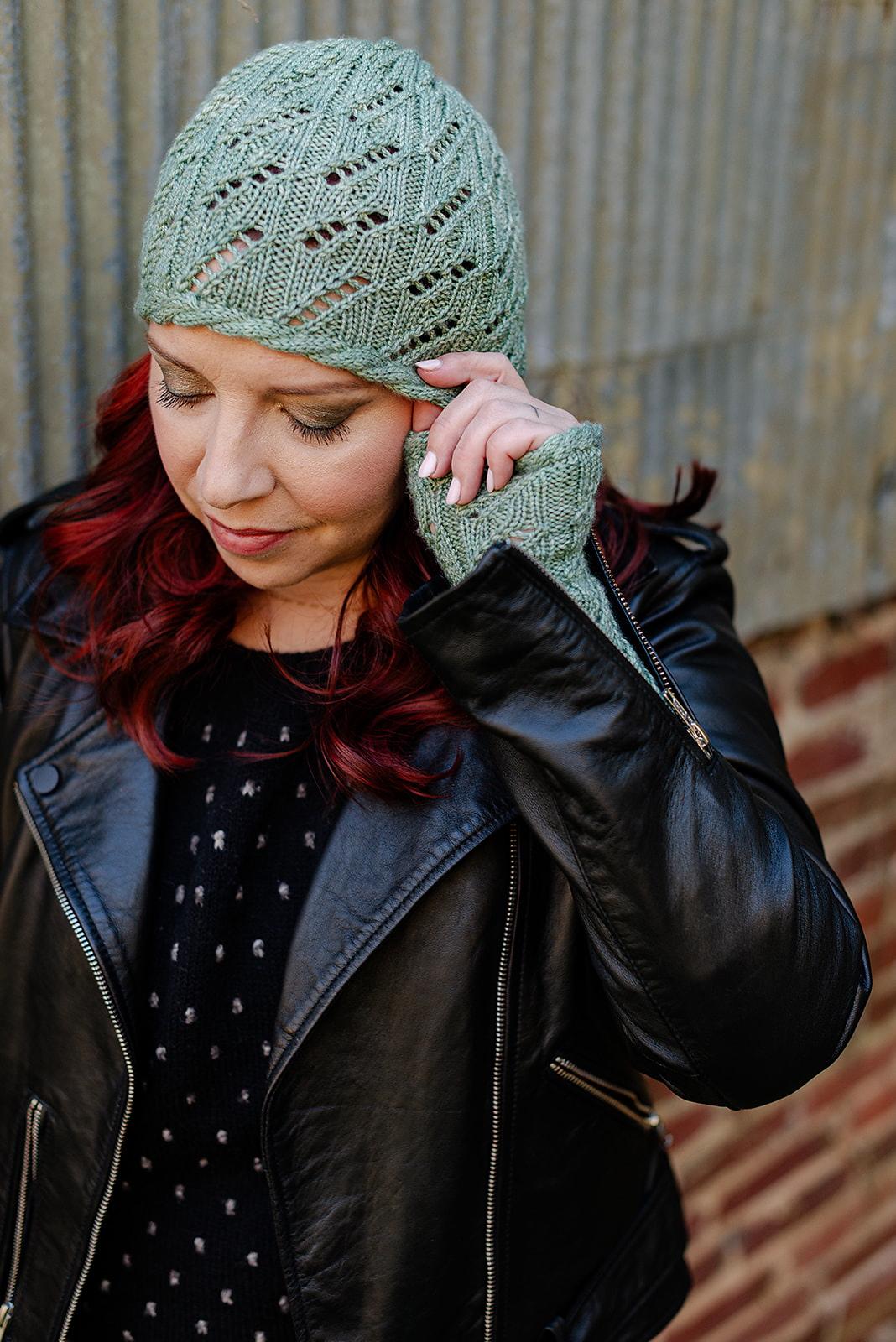 Twisty Lace Hat