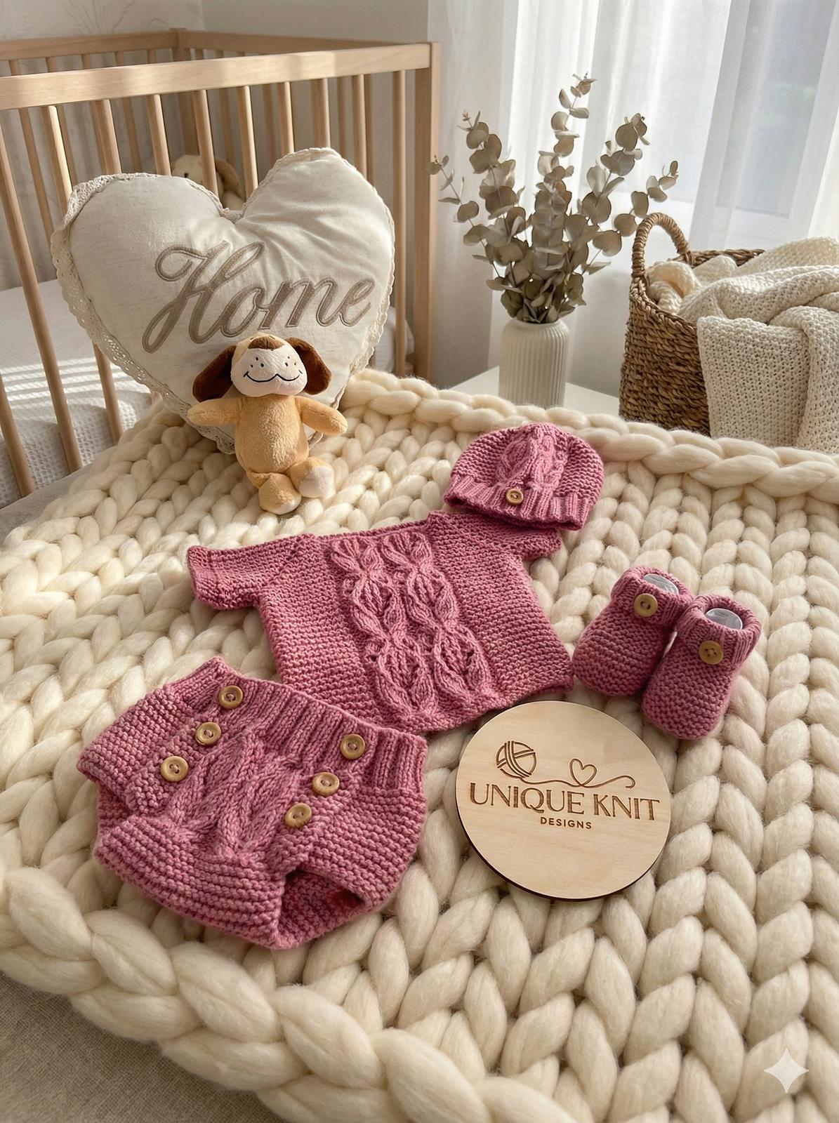 "Orchid" Nappy cover & Top set