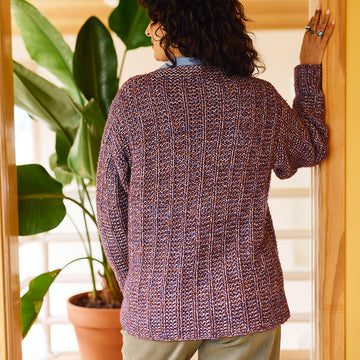 Borough Cardigan in Berroco Stratto