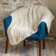 Tahki Yarns Fairview Blanket Knitting Pattern