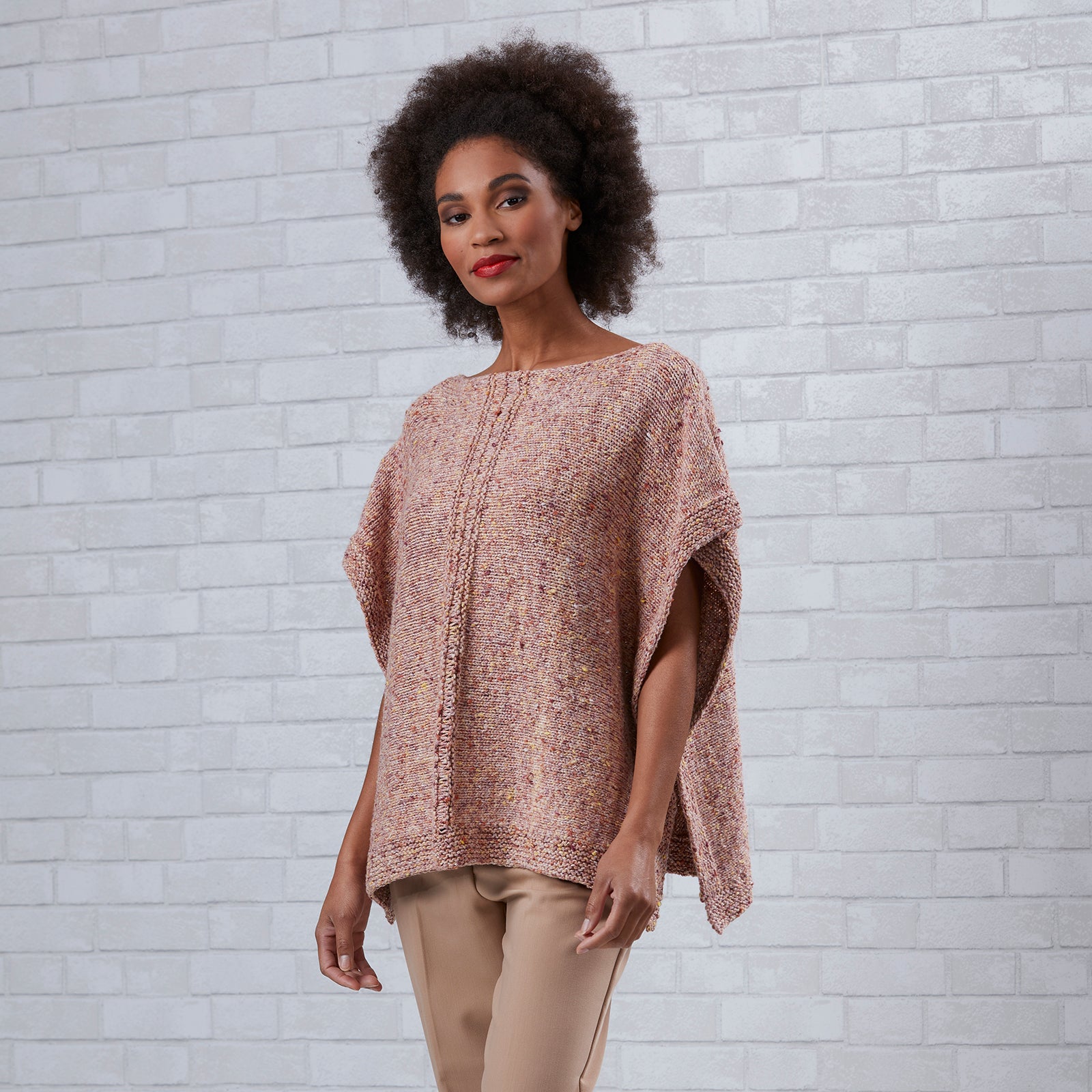 Stacy Charles Fine Yarns Maeve Poncho Cape Knitting Pattern