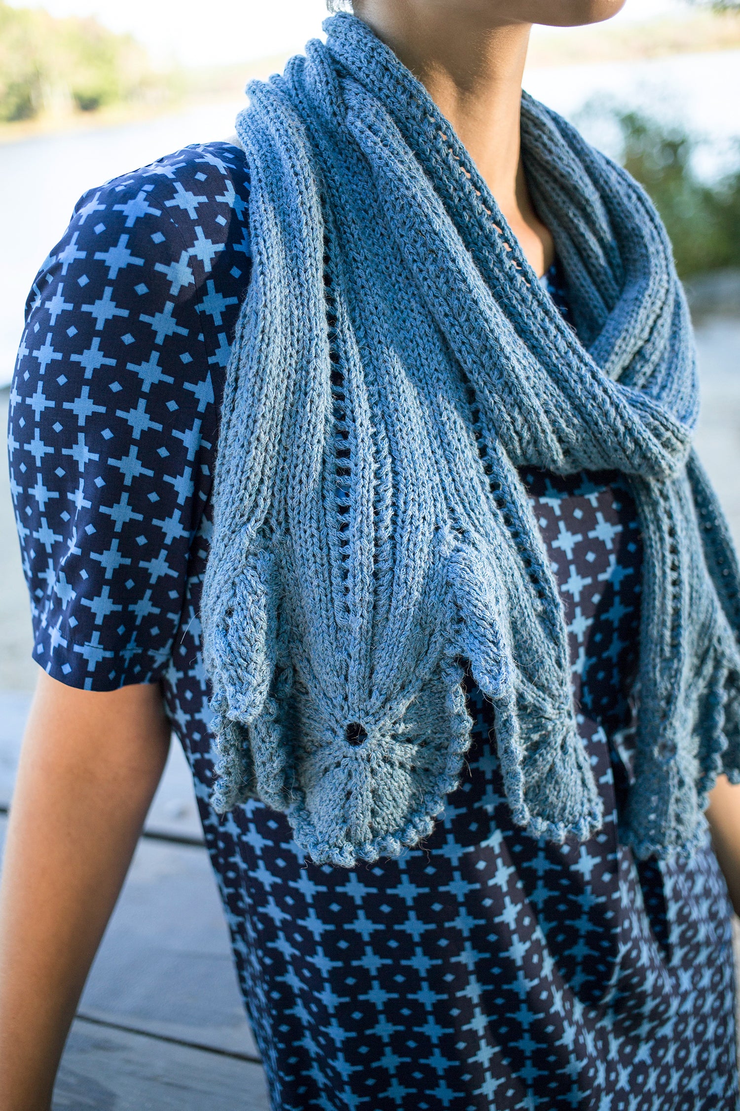 Yucca Scarf Knitting Pattern