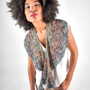 Stevie Shawl Wrap Knitting Pattern