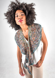 Stevie Shawl Wrap Knitting Pattern
