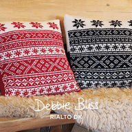 Debbie Bliss Snowflake Cushions Knitting Pattern