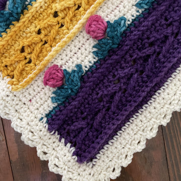 Emily's Tulip Lap Blanket
