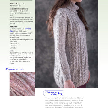 Berroco Pine Jumper Knitting Pattern