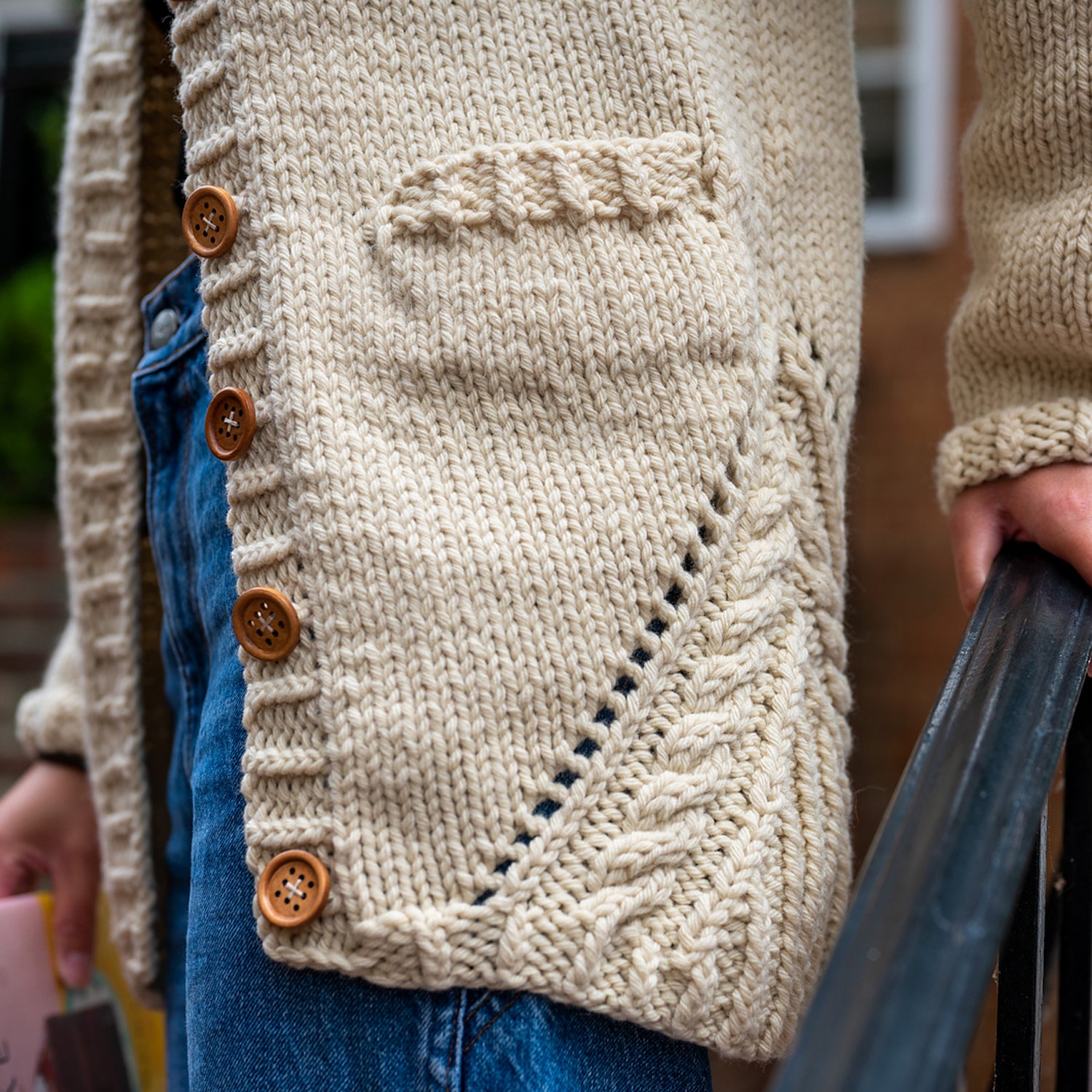 Juniper Moon Farm Cardigan Knitting Pattern