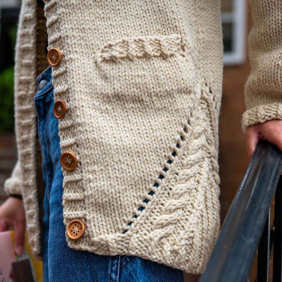 Juniper Moon Farm Cardigan Knitting Pattern