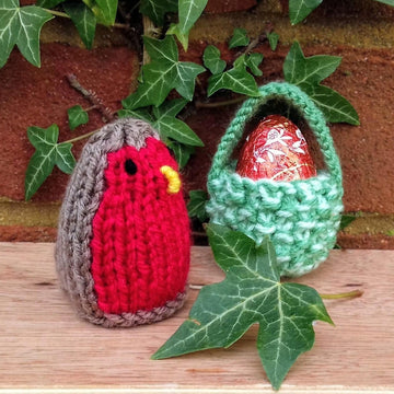 Garden Robin & Basket - Creme Egg Covers