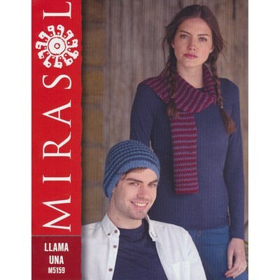 Mirasol 5159 Scarf & Hat Knitting Pattern