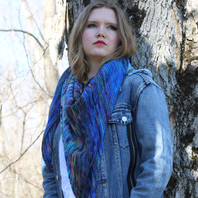 Koigu Dreamboat Shawl Wrap Knitting Pattern