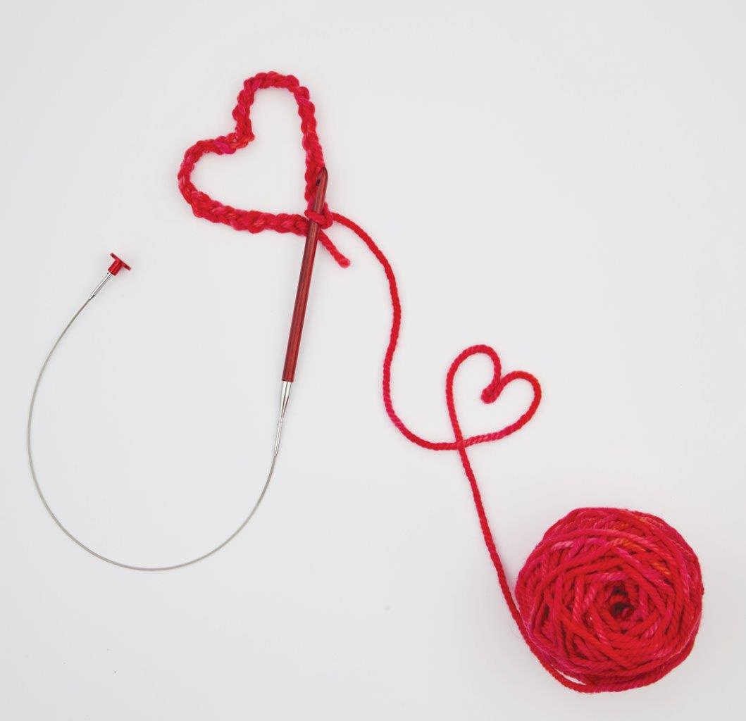 KnitPro Holiday Gift Set - Afghan Tunisian Crochet Hook Set - "Amore"