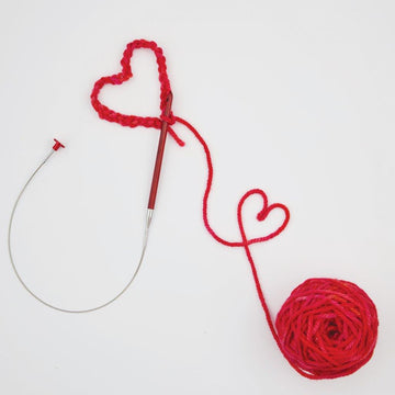 KnitPro Holiday Gift Set - Afghan Tunisian Crochet Hook Set - "Amore"