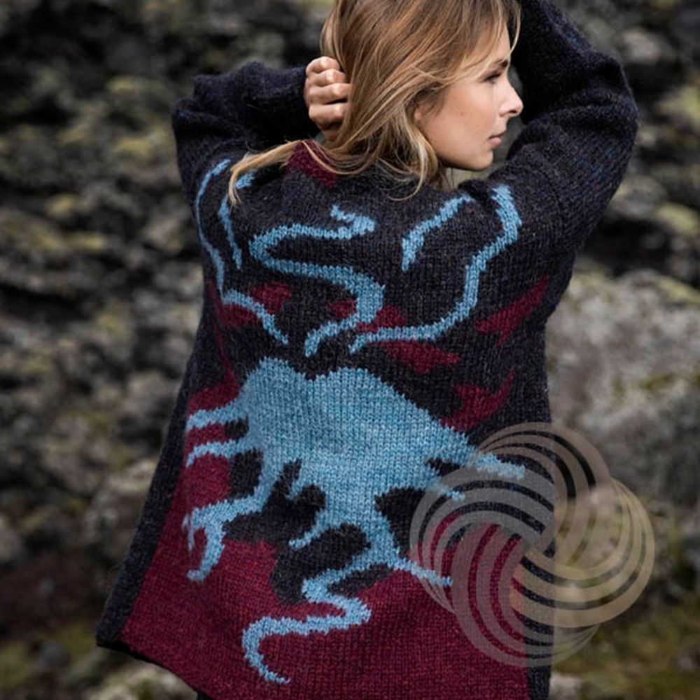 Lopi Book 41 Cape Knitting Pattern