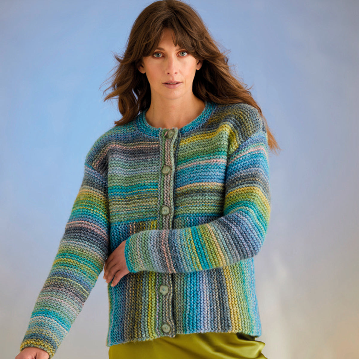 Sirdar Riptide Cardi Cardigan Knitting Pattern