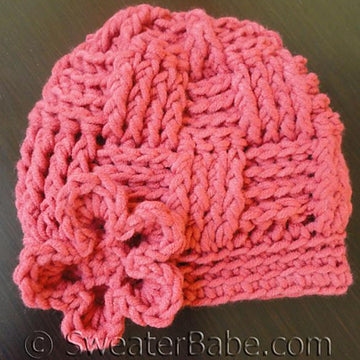 #67 Basketweave Crochet Hat