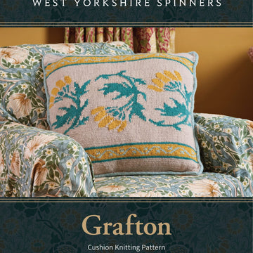 Grafton Cushion Designed by Debbie Bliss & ChloÃƒÂ© Elizabeth Birch in Morris DK