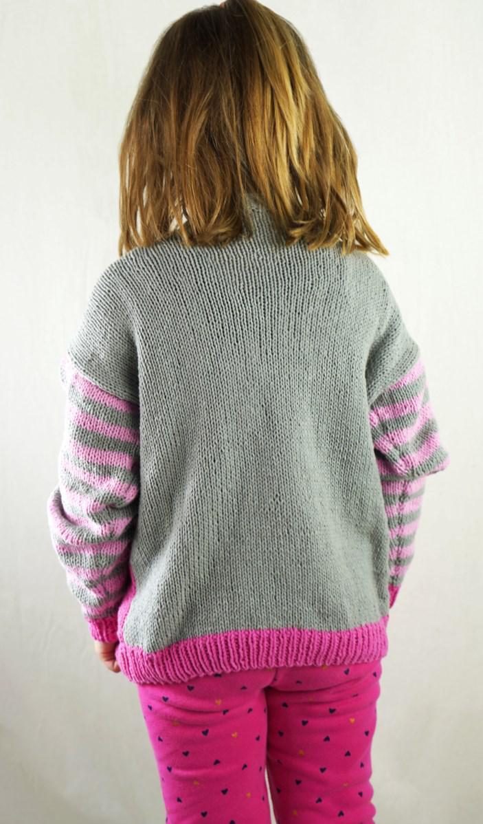 Cascade Yarns DK Cat & Mouse Sweater Jumper Knitting Pattern
