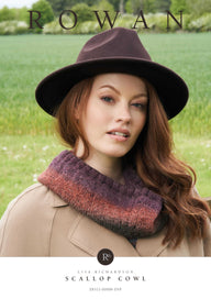 Rowan 08 Scallop Cowl Knitting Pattern