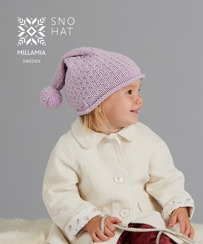 MillaMia Sno Hat Knitting Pattern