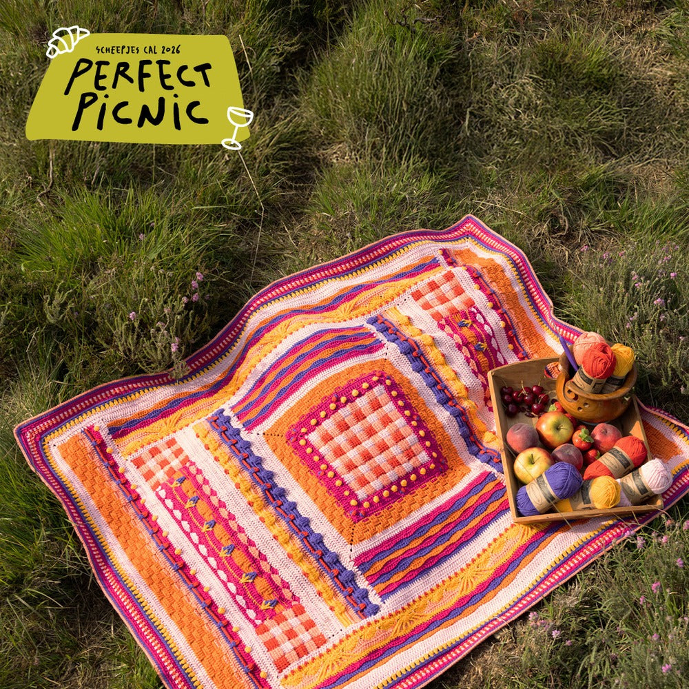 Scheepjes Perfect Picnic Crochet Along 2026 in Cotton Create DK