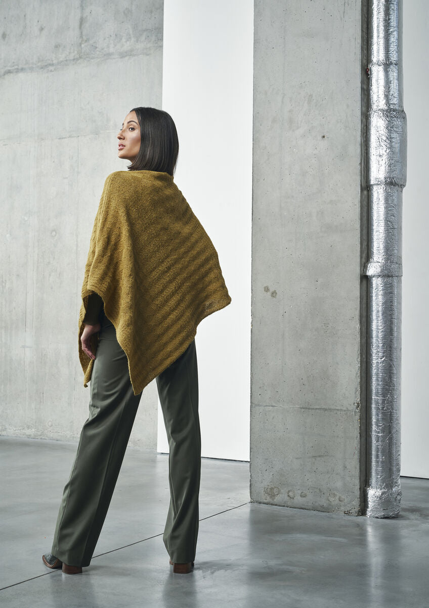 Rowan Aldergate Poncho Cape Knitting Pattern