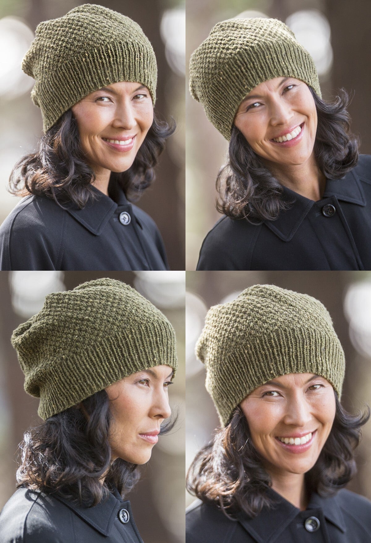 Cascade Yarns DK Cladonia Slouch Hat Knitting Pattern