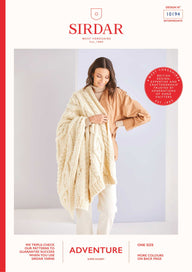 Sirdar Cable Blanket Knitting Pattern