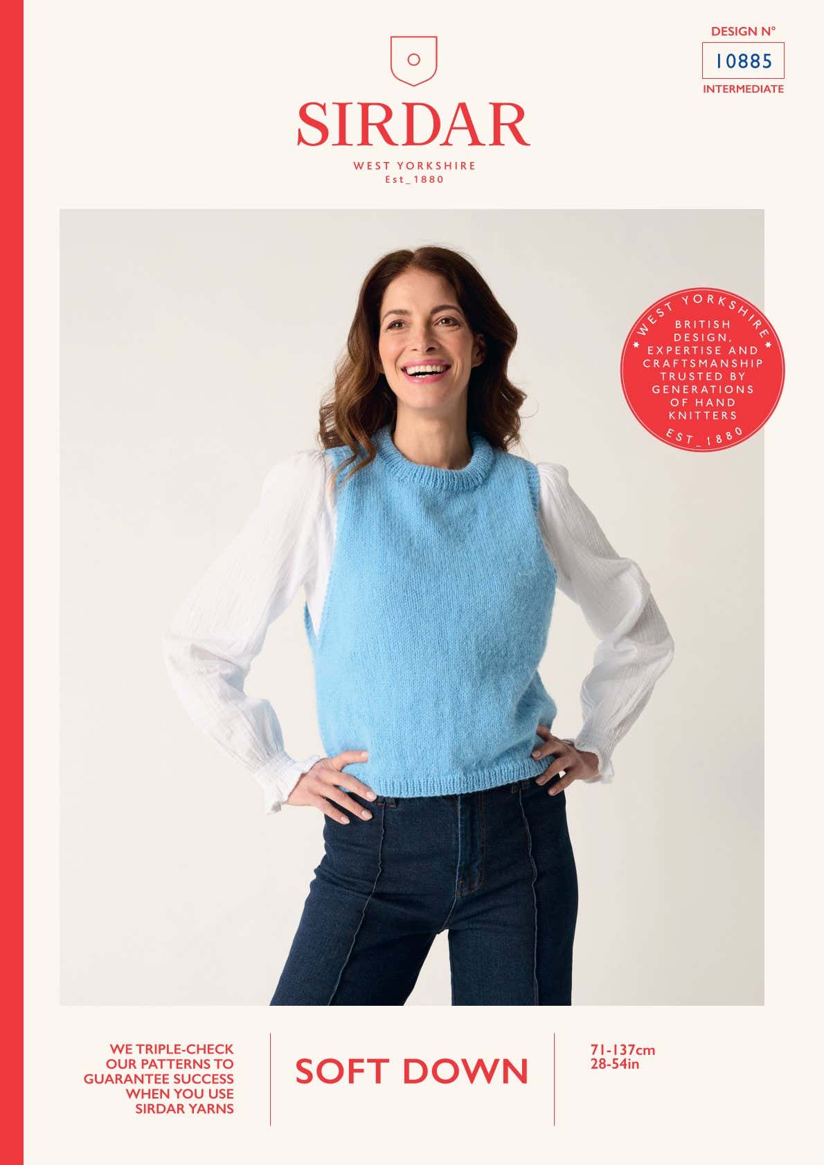 Lofty Layer Vest Knitting Pattern