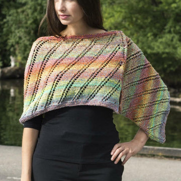 Cascade Yarns W Rainbow Wrap Knitting Pattern