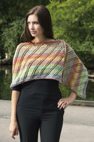 Cascade Yarns W Rainbow Wrap Knitting Pattern